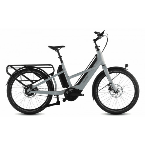 Cube Longtail Hybrid Comfort 800 - 26 Zoll 800Wh Enviolo Lastenrad - mineralgrey´n´reflex