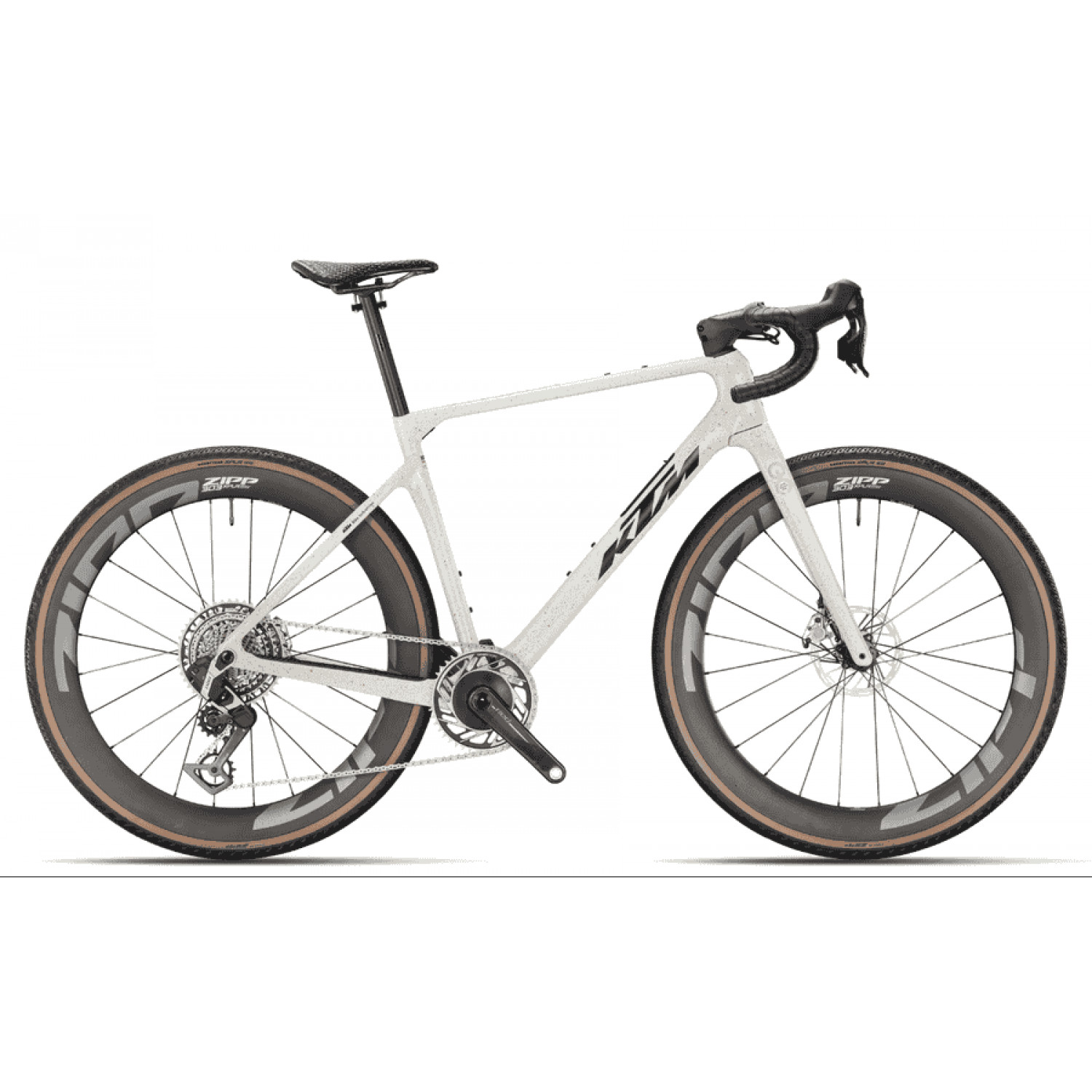 
KTM GRAVELATOR EXONIC - 28 Zoll  13K Diamant - spotted white orange