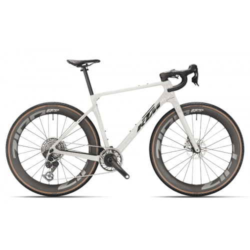 KTM GRAVELATOR EXONIC - 28 Zoll  13K Diamant - spotted white orange