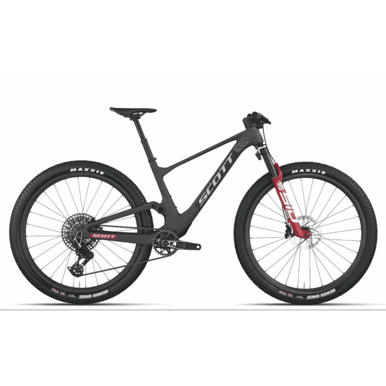 
Scott Spark RC World Cup - 29 Zoll 12K-AXS Fully - carbon black