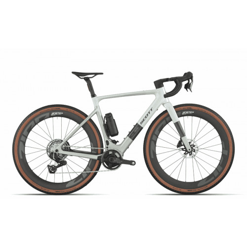 Scott Solace Gravel 10 - 28 Zoll 520Wh 13K-AXS Diamant - pale green beluga grey