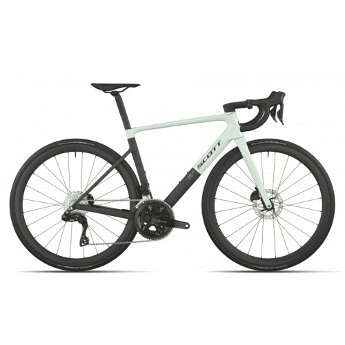 Scott Addict RC 30 - 28 Zoll 24K-Di2 Diamant - frozen green carbon black