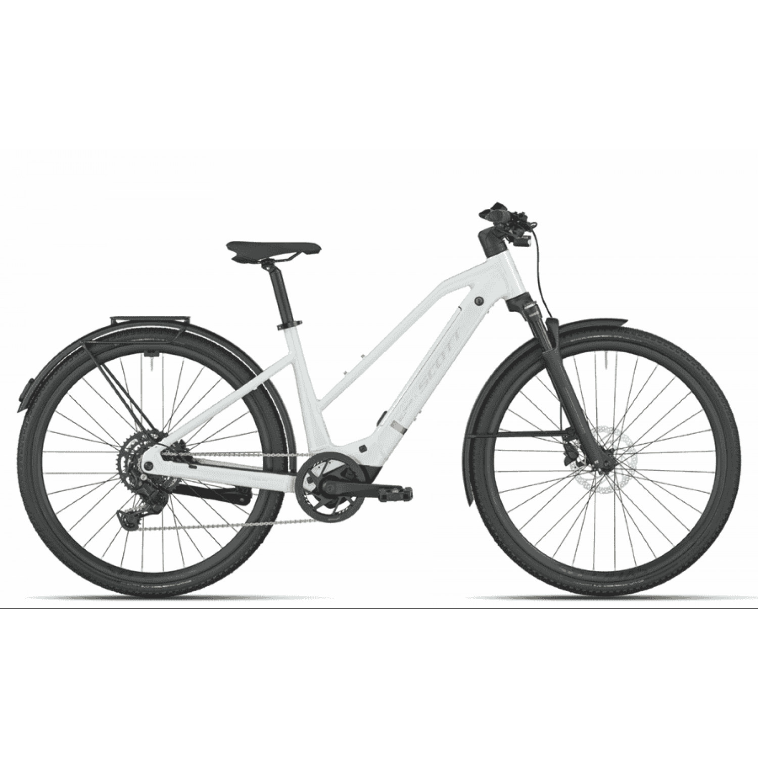 
Scott Passage 20 Slope - 29 Zoll 400Wh 9K Trapez - bianco white