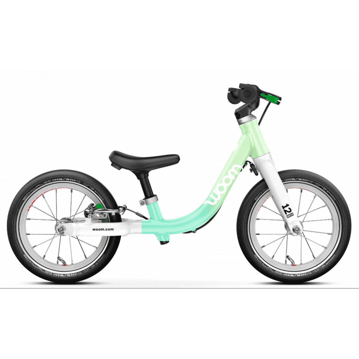 
Woom GO 1 (Gen. H) - 12 Zoll Laufrad - spearmint crush