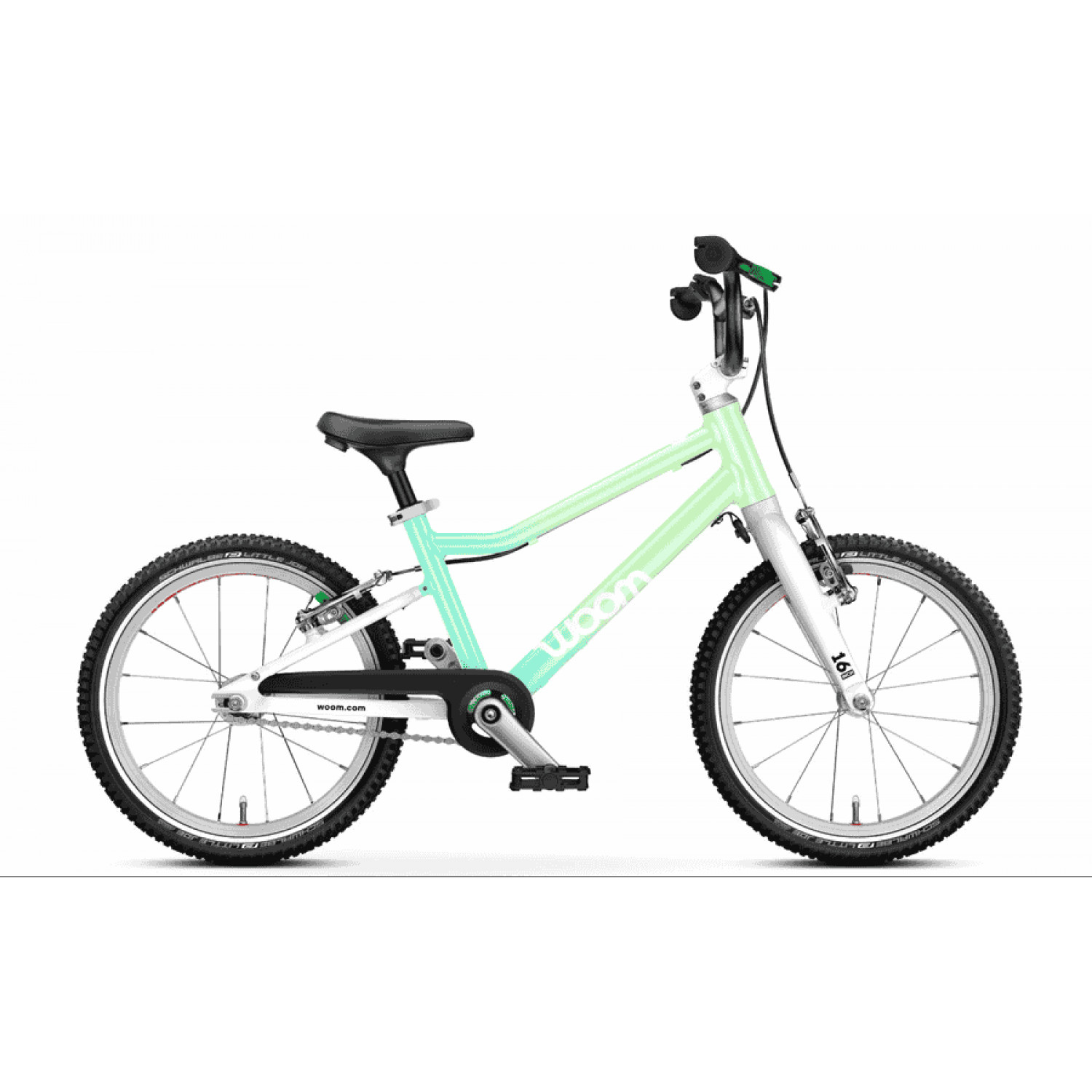 
Woom GO 3 (Gen. H) - 16 Zoll Diamant 1K - spearmint crush