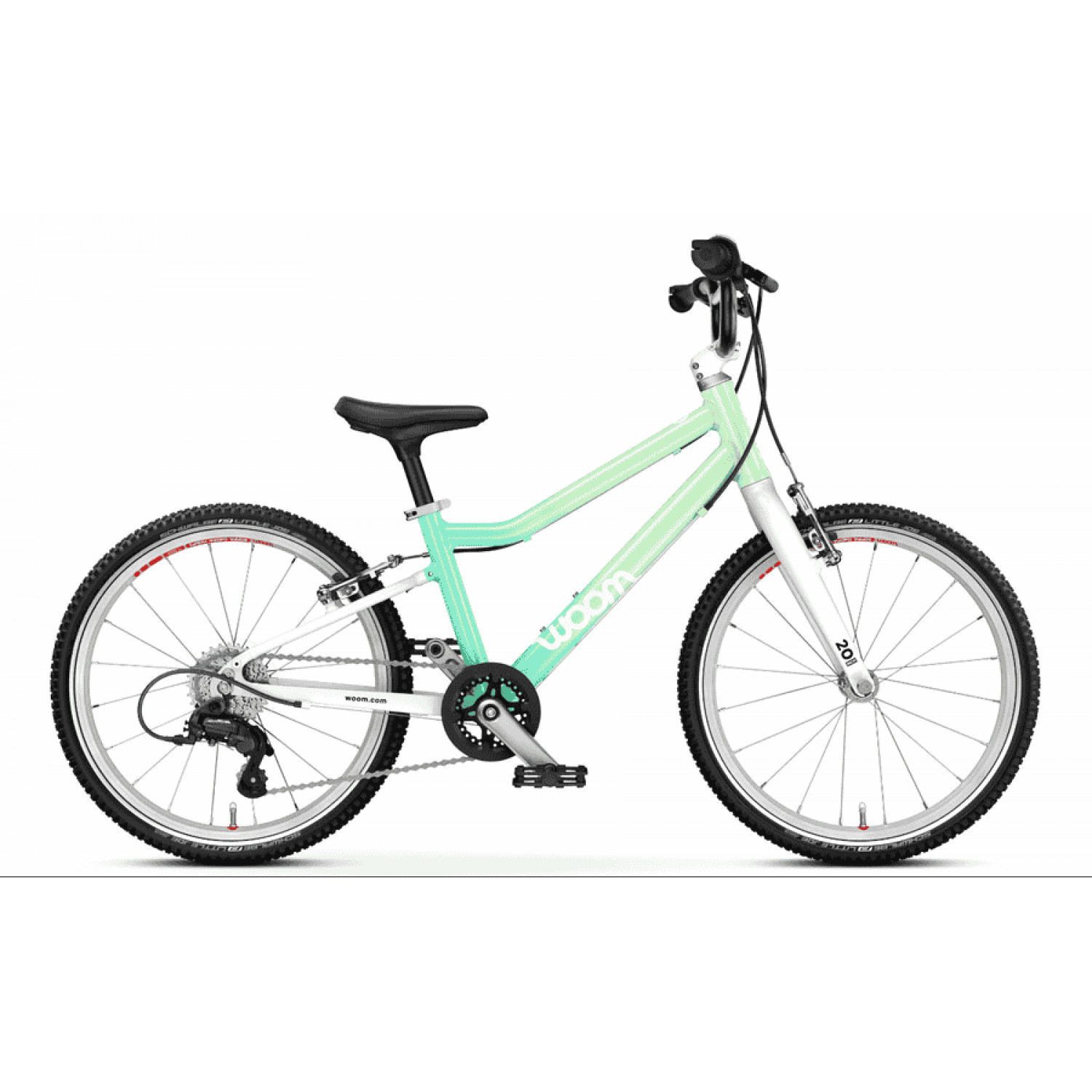 
Woom GO 4 (Gen. H) - 20 Zoll Diamant 7K - spearmint crush