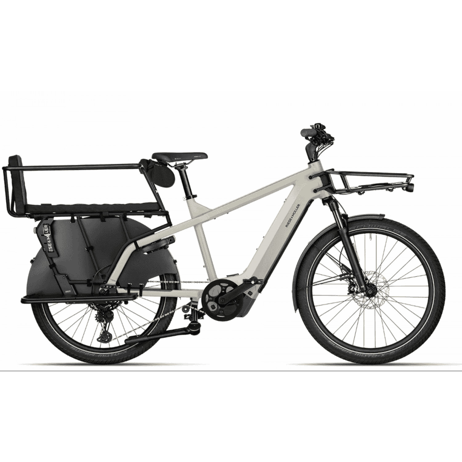 
Riese & Müller Multicharger3 FAMILY - 27,5 Zoll 625Wh 10K Diamant - desert/black matt