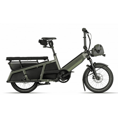 Riese & Müller Multitinker2 touring - 20 Zoll 625Wh 10K Lastenrad - olive/black matt