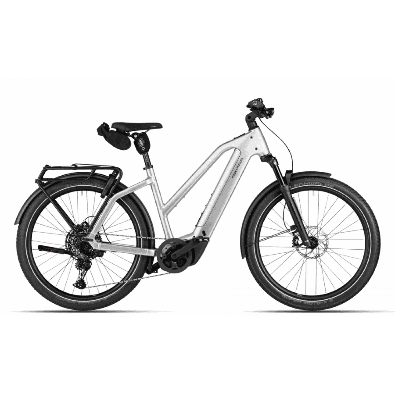 
Riese & Müller Charger5 Mixte touring - 27,5 Zoll 800Wh 11K Trapez - magnesium