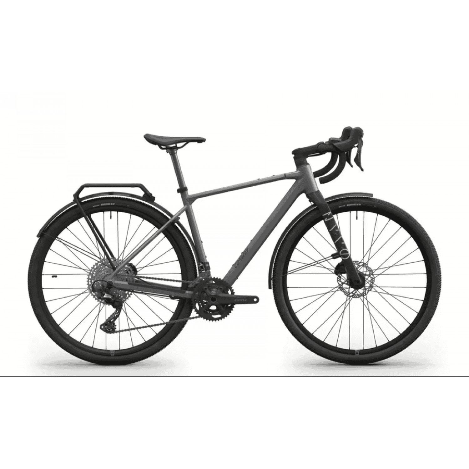 
Conway Nyvo 4.0 C - 28 Zoll 24K Diamant - metallic grey matt