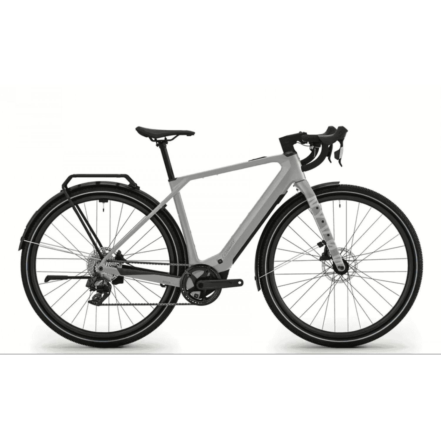 
Conway Nyvon 10.0 C - 28 Zoll 400Wh 12K Diamant - metallic grey matt