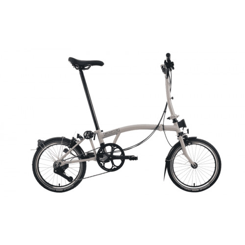 Brompton C Line - High 16 Zoll 4K Faltrad - Dune Sand