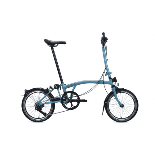 Brompton C Line - High 16 Zoll 4K Faltrad - Cloud Metallic