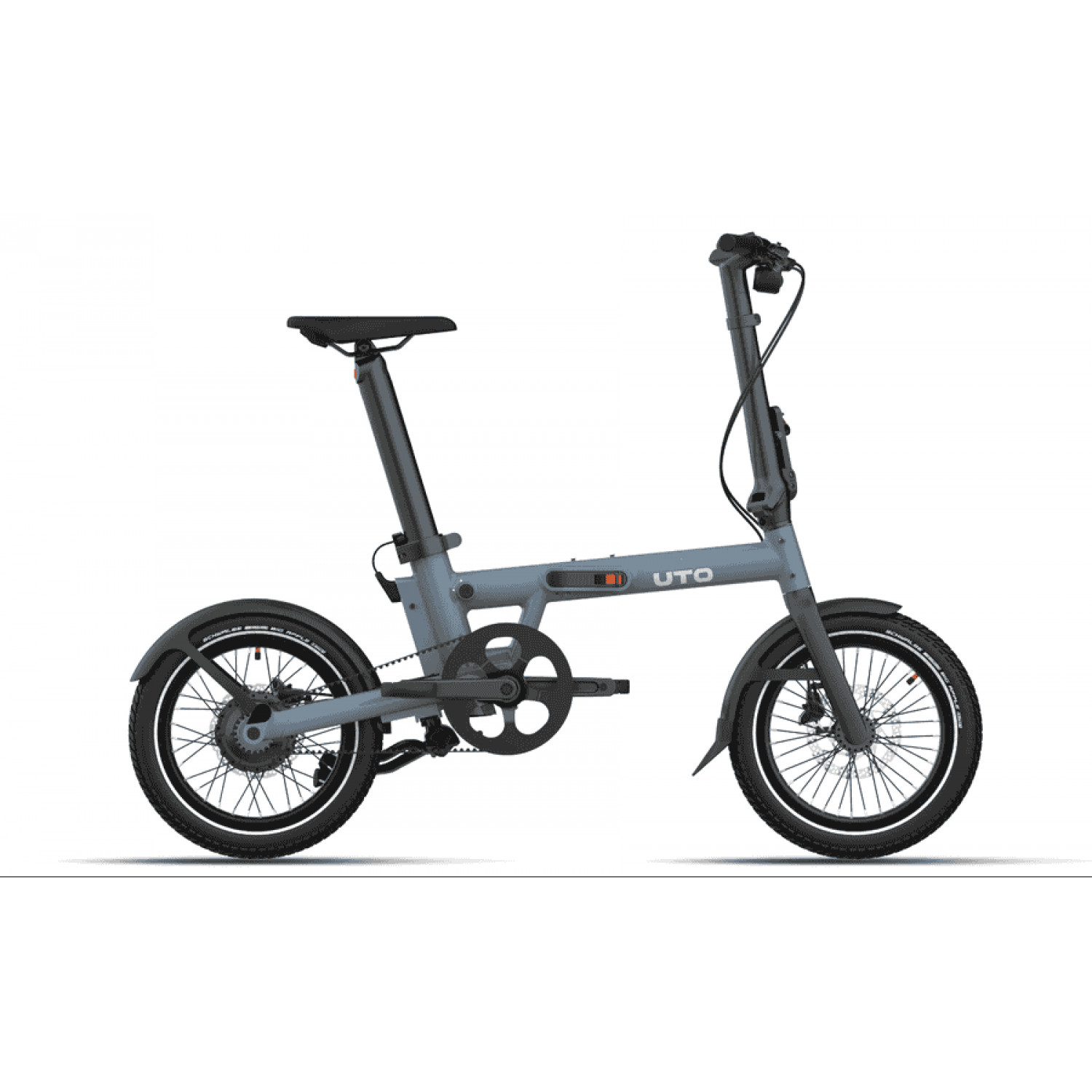 
UTO PRO16 - 16 Zoll 250Wh Faltrad - mineralblau