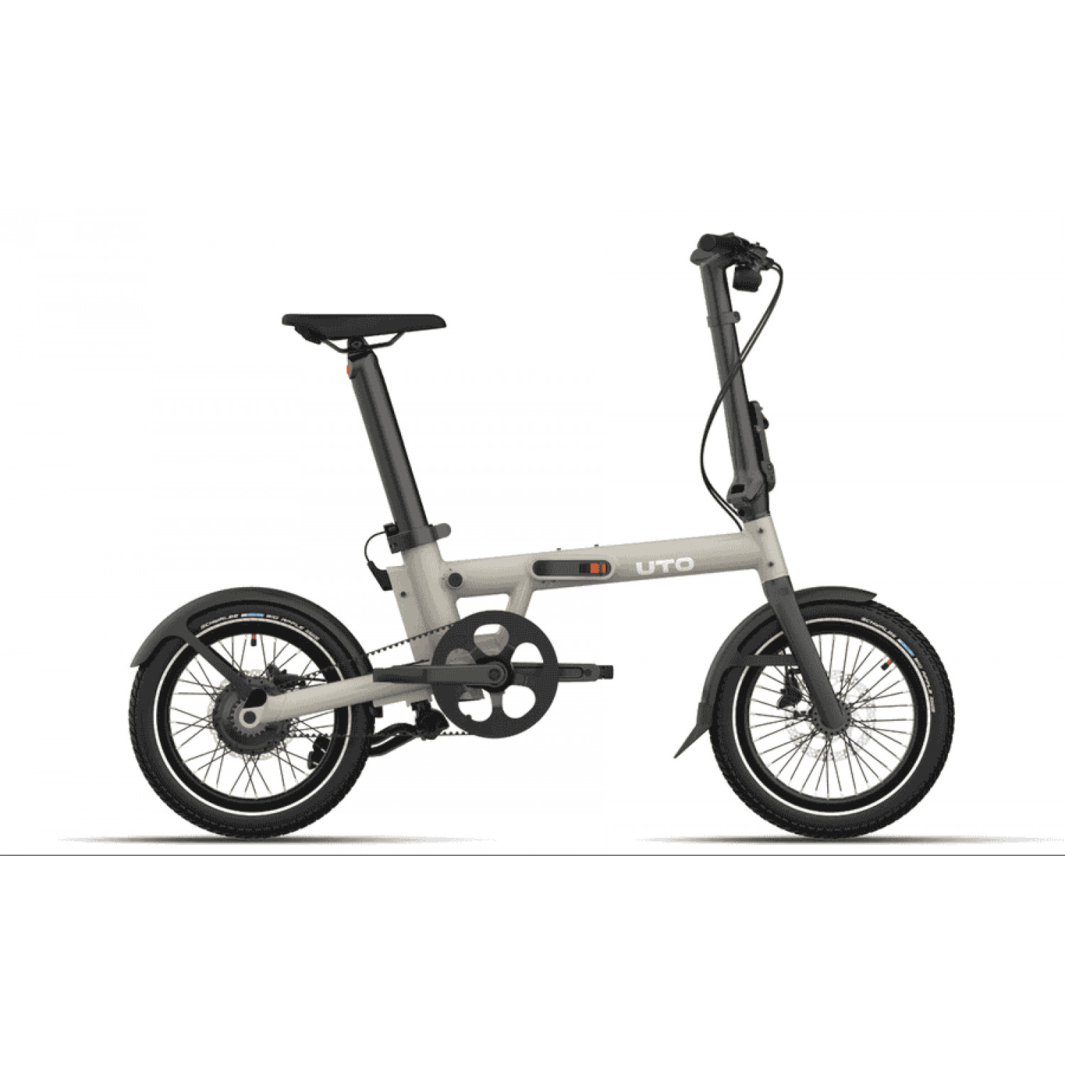 
UTO PRO16 - 16 Zoll 250Wh Faltrad - taupe satin