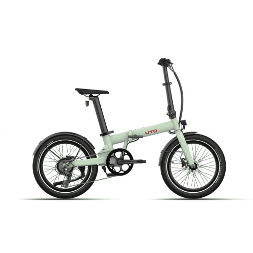 UTO OG20 - 20 Zoll 378Wh 7K Faltrad - salbeigrün