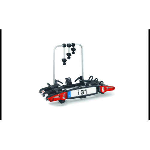 Uebler Kupplungsträger I31 - 60° Abklappwinkel - 3 Fahrräder