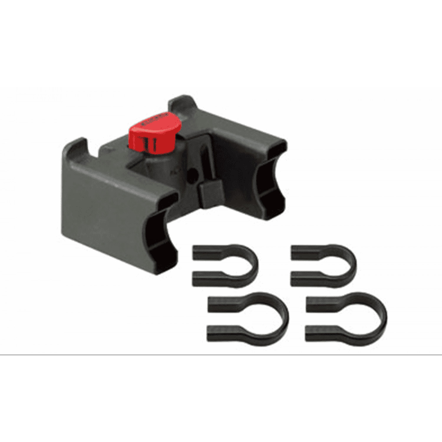 
KlickFix Lenkeradapter mit Schloss universal - schwarz