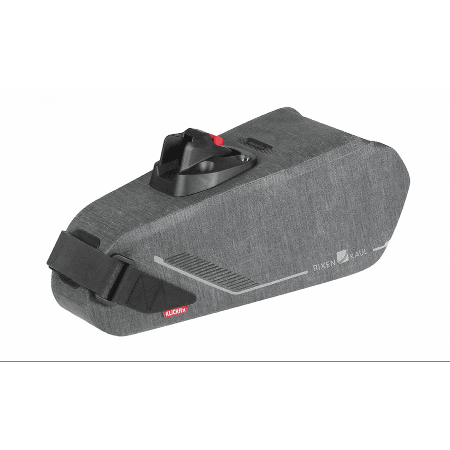 
KlickFix Bikepack X Compact Waterproof Satteltasche - grau