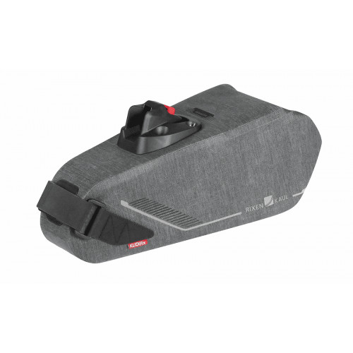 KlickFix Bikepack X Compact Waterproof Satteltasche - grau