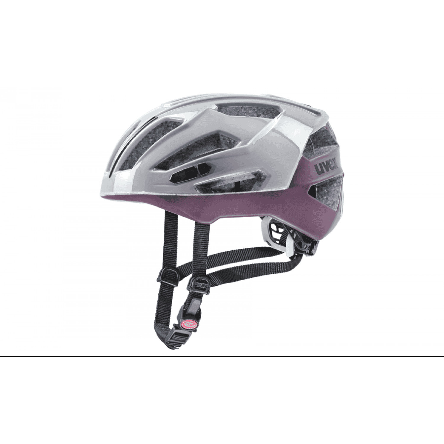 
Uvex gravel-x - rhino-plum