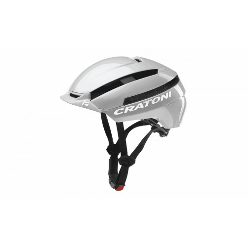 Cratoni C-Loom 2.0 Fahrradhelm - silverfrost glossy
