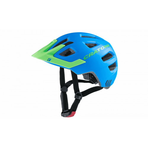 Cratoni Maxster Pro Kinderhelm - blue-green matt