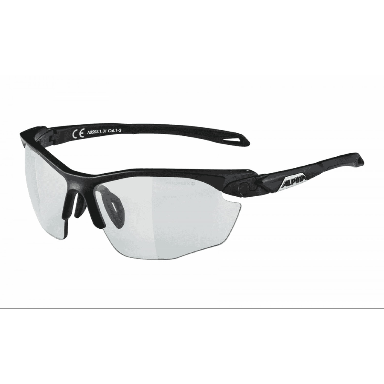 
Alpina TWIST FIVE HR VL+ Sportbrille - schwarz matt