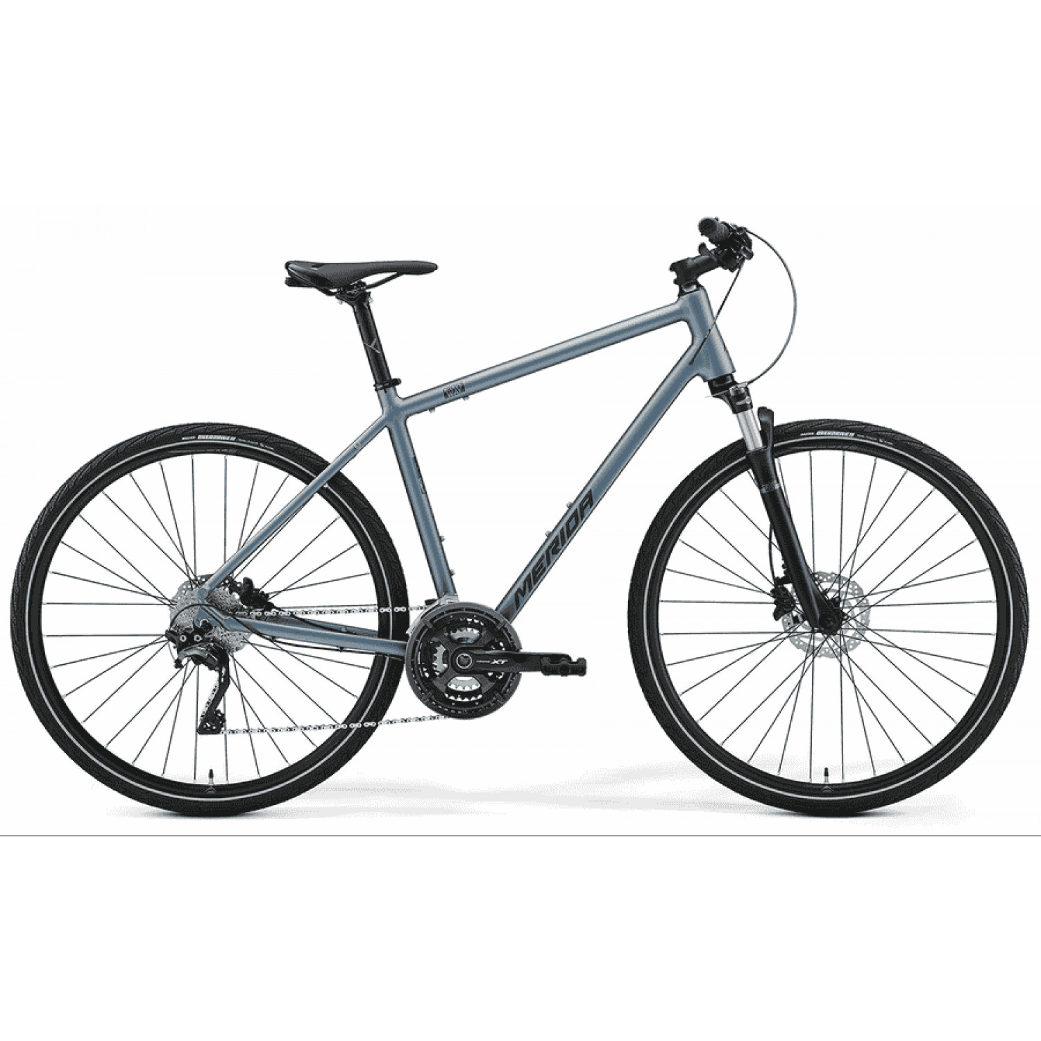 
Merida Crossway XT-Edition - 28 Zoll 30K Diamant - matt steel blue