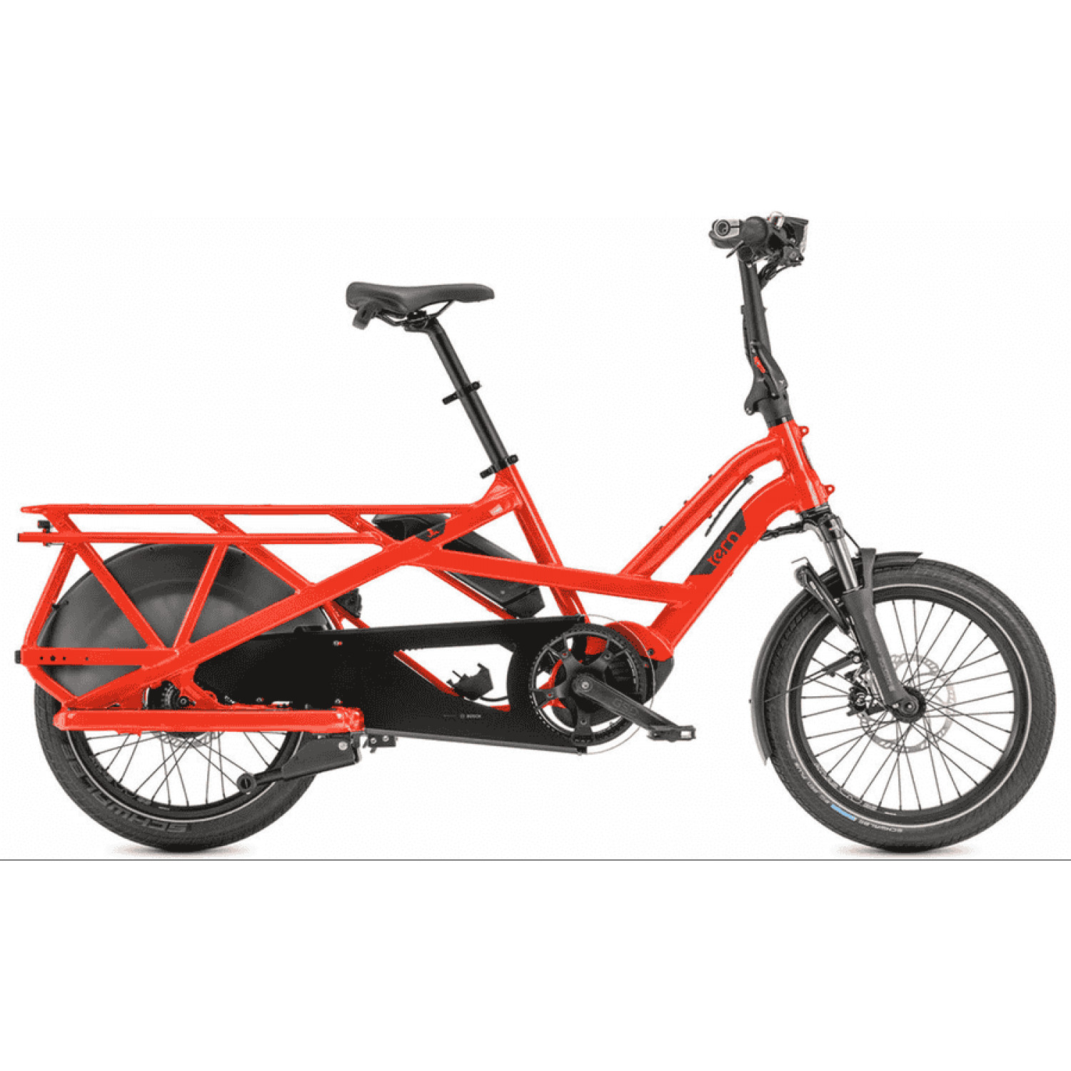 
Tern GSD 00 - 20 Zoll 500Wh Enviolo Lastenrad - gloss tobasco