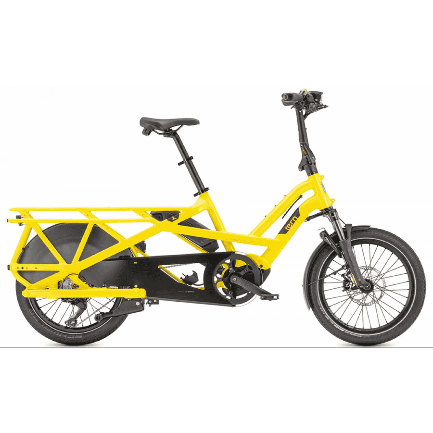 
Tern GSD S10 - 20 Zoll 500Wh 10K Lastenrad - school bus yellow