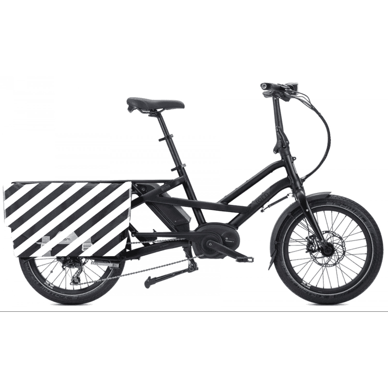 
Tern GSD S10 - 20 Zoll 500Wh 10K Lastenrad - satin black