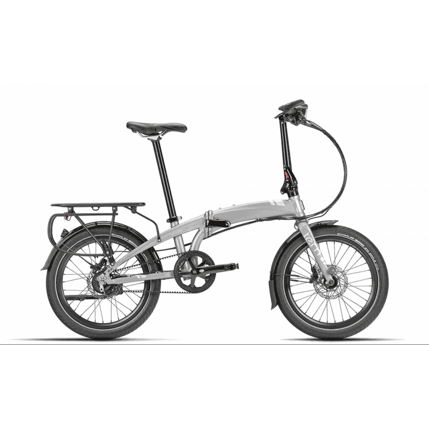 
Tern Verge S8i - 20 Zoll 8N Faltrad - Satin Space Grey/Silver