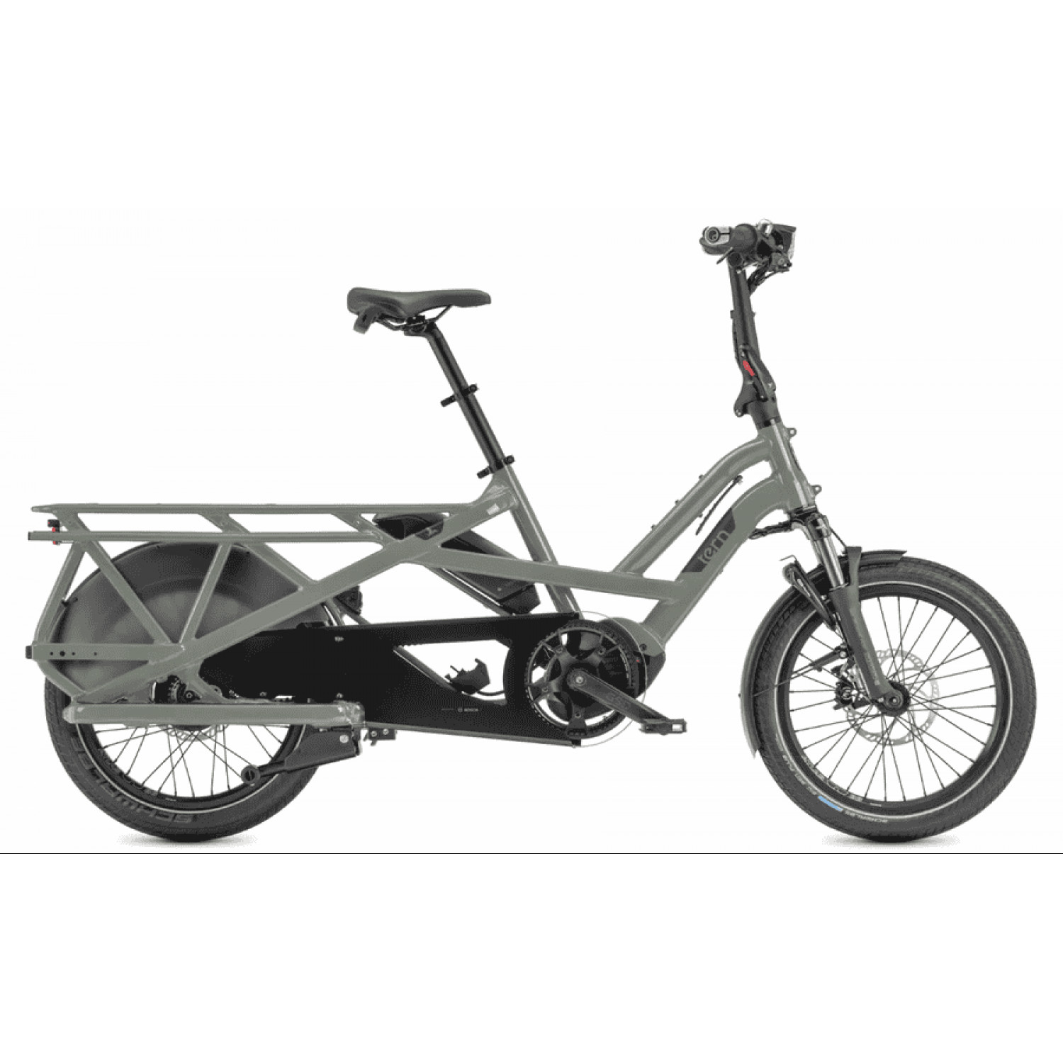 
Tern GSD S00 - 20 Zoll 500Wh Enviolo Lastenrad - dark sage