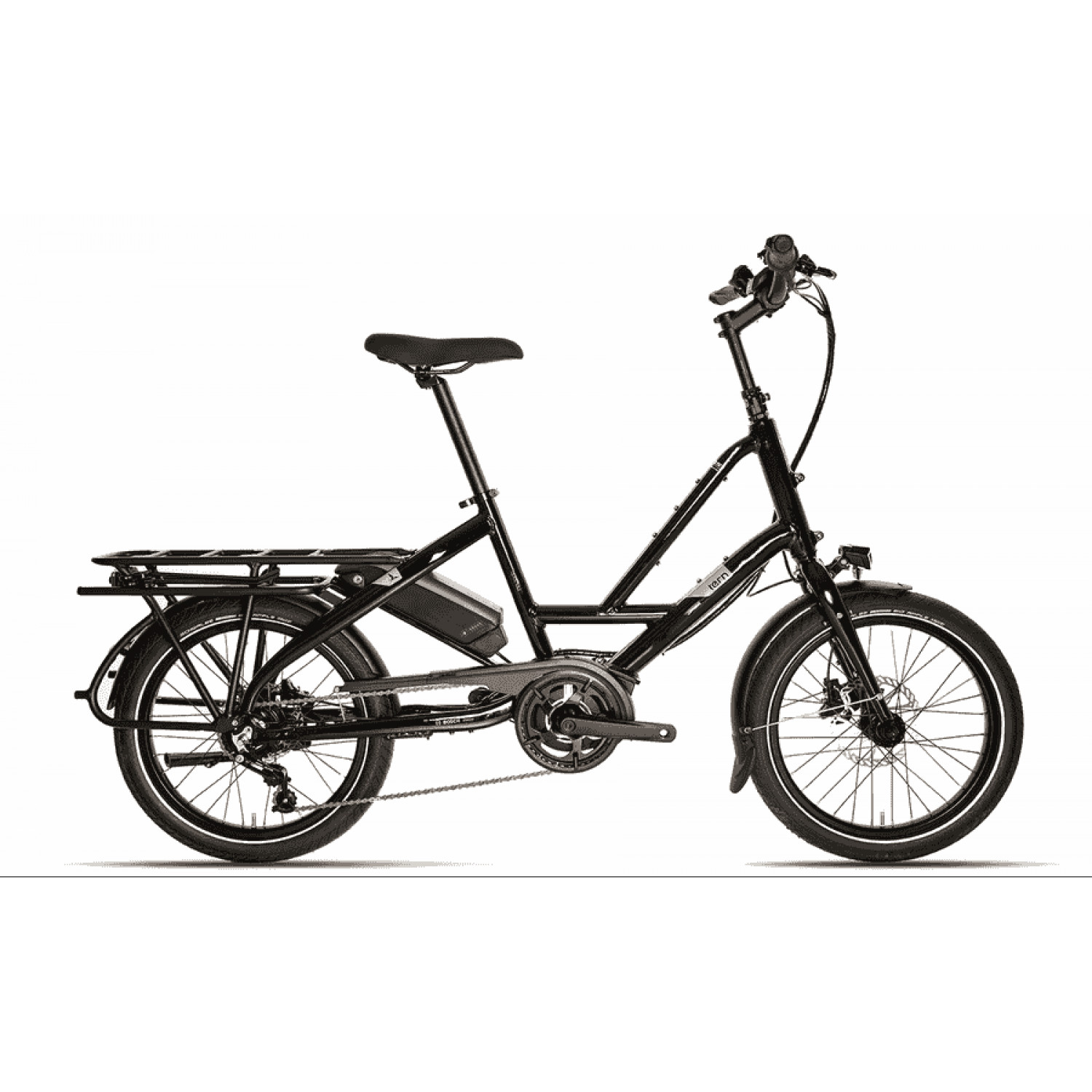 
Tern Quick Haul P5i - 20 Zoll 500Wh 5N Compact - black nimbus