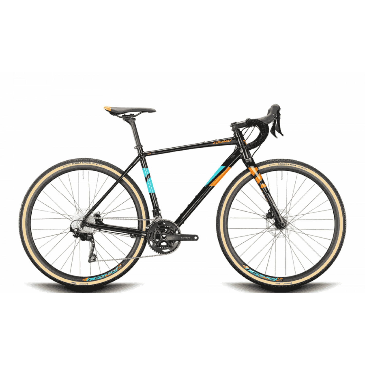 
Conway GRV 6.0 - 28 Zoll 20K Diamant - black metallic / fresh orange