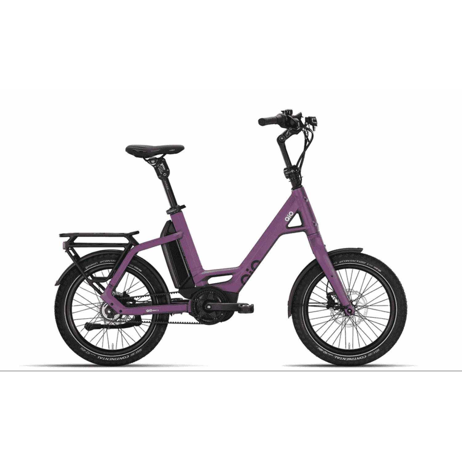 
QIO EINS P-5 Unisex - 20 Zoll 545Wh 5N Compact - dark violett matt
