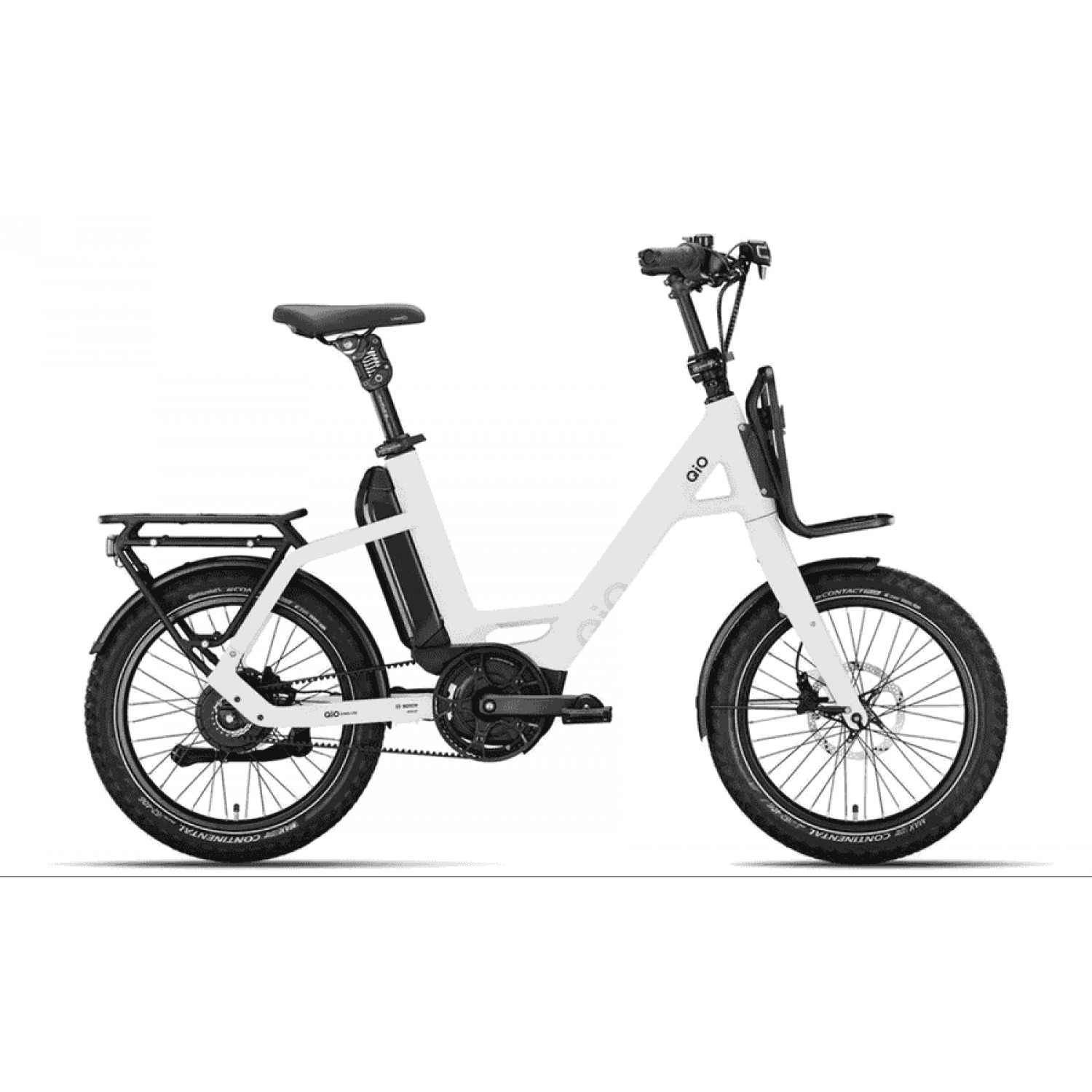 
QIO EINS+ P-E Unisex - 20 Zoll 545Wh Enviolo Compact - white matt