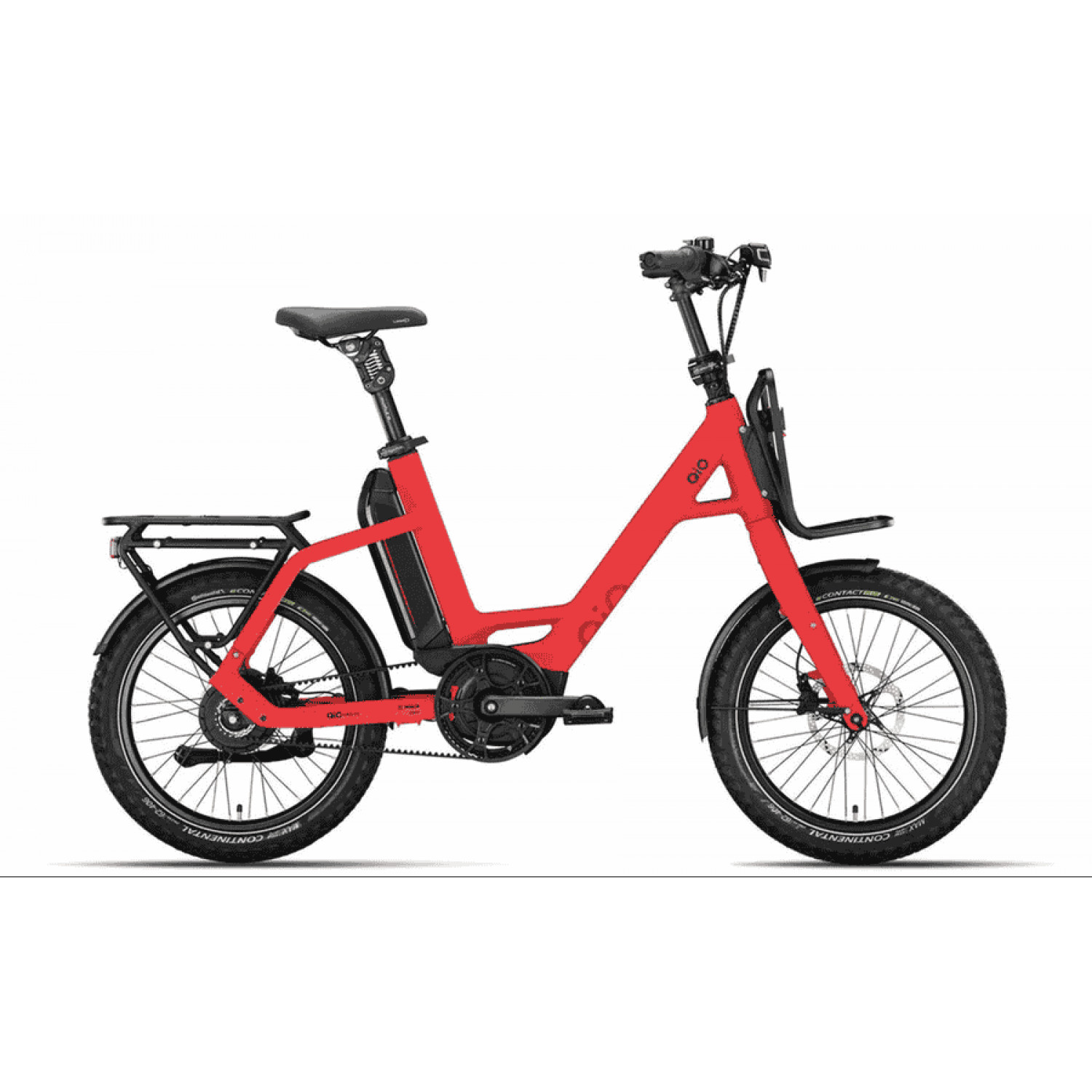 
QIO EINS+ P-E Unisex - 20 Zoll 545Wh Enviolo Compact - imola red matt