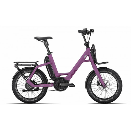 QIO EINS+ P-E Unisex - 20 Zoll 545Wh Enviolo Compact - dark violett matt