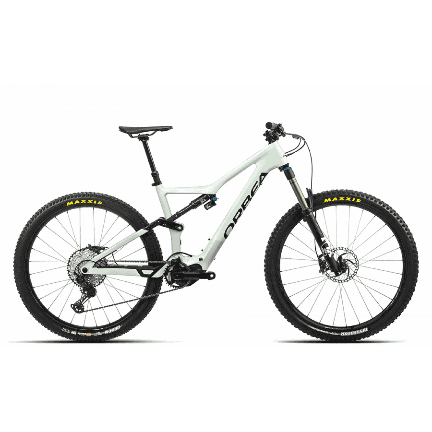 
Orbea RISE M10 - 29Zoll 360Wh 12K Fully - Sap White/Green Fog