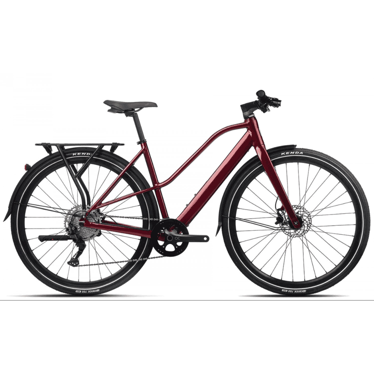 
Orbea VIBE MID H30 EQ - 28 Zoll 248Wh 10K Trapez - Metallic Dark Red