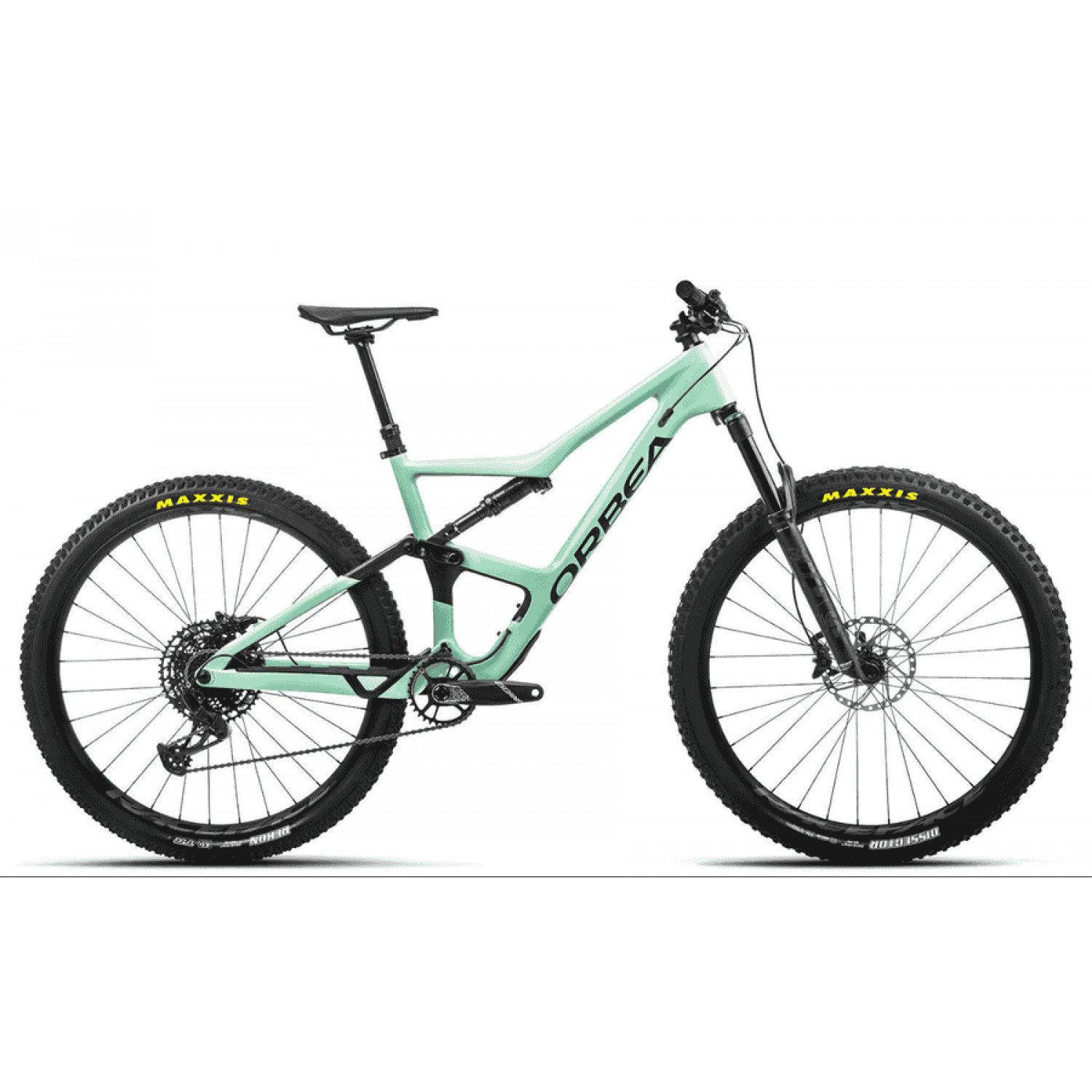 
Orbea OCCAM M30-EAGLE - 29 Zoll 12K Fully - Ice Green-Jade Green Carbon View