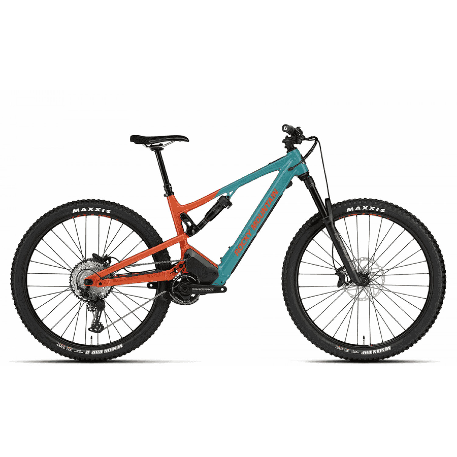 
Rocky Mounatin Instinct Powerplay Alloy 50 C1 - 29 Zoll 720Wh 12K Fully - Orange/ Blue