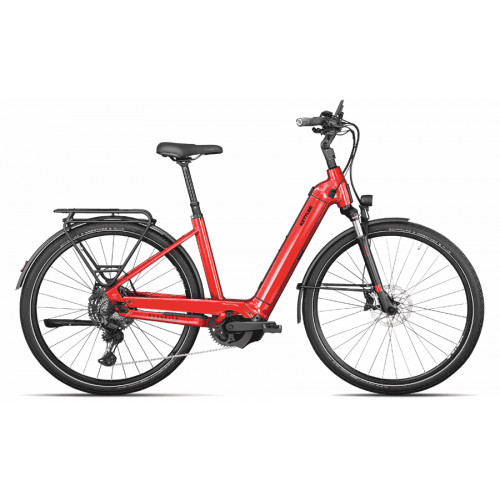 KETTLER QUADRIGA COMP CX11 LG - 28 Zoll 750Wh 11K Wave - classic red shiny