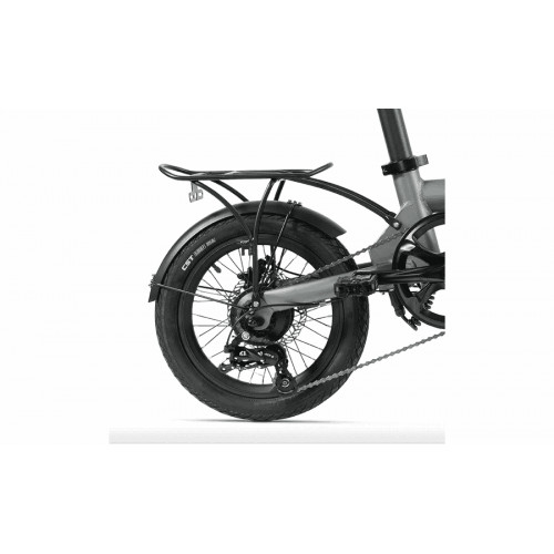 Eovolt Gepäckträger Alu kompatible mit 16" - black