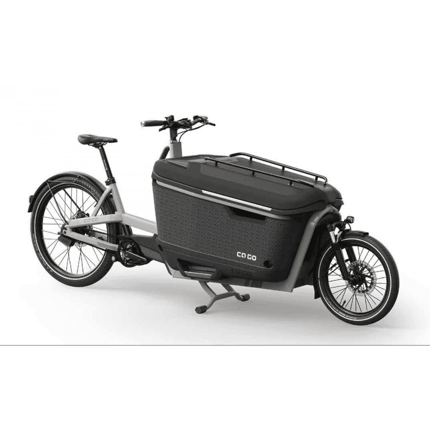 
ca go FS200 Multi - 27.5/20 Zoll 625Wh Enviolo Lastenrad - grey