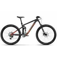 Ghost Riot Trail Essential - 27.5 / 29 Zoll 12K Fully - dark grey rusty orange - matt