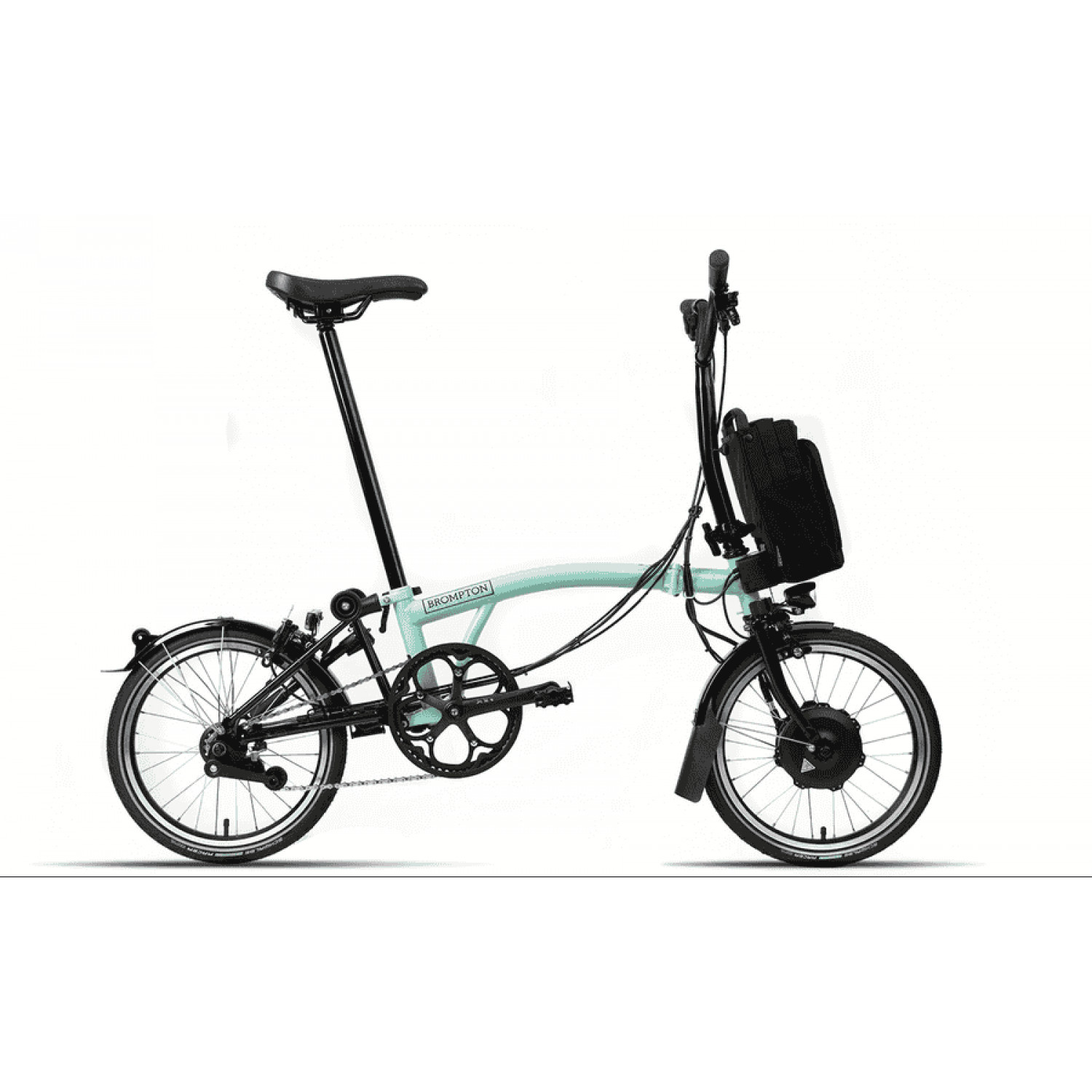 
Brompton C-Line Electric Explore - Typ M - 16 Zoll 300Wh 6N Faltrad - Turkish Green
