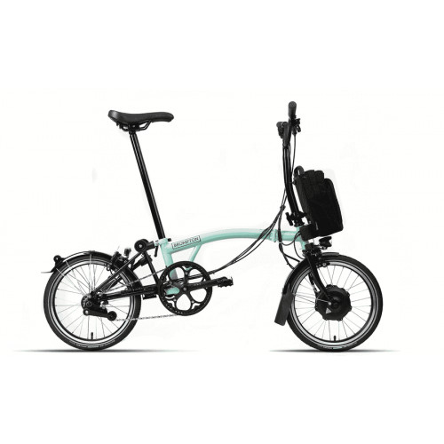 Brompton C-Line Electric Explore - Typ M - 16 Zoll 300Wh 6N Faltrad - Turkish Green